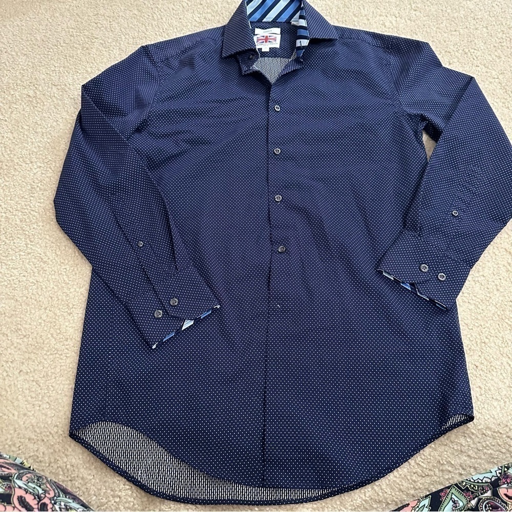 Calabrum London Stretch Slim Fit 15 ,32-33